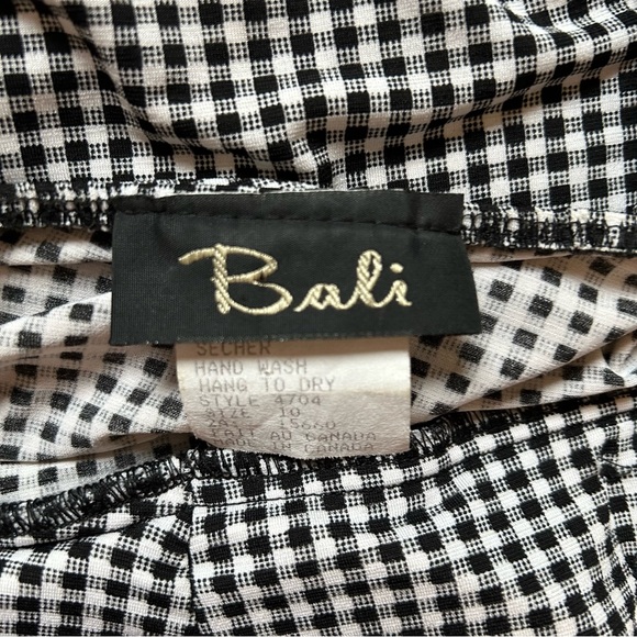 Vintage Gingham Coastal Cowgirl Cottagecore Ruffle Mini Dress Women’s Size Small - Picture 10 of 11